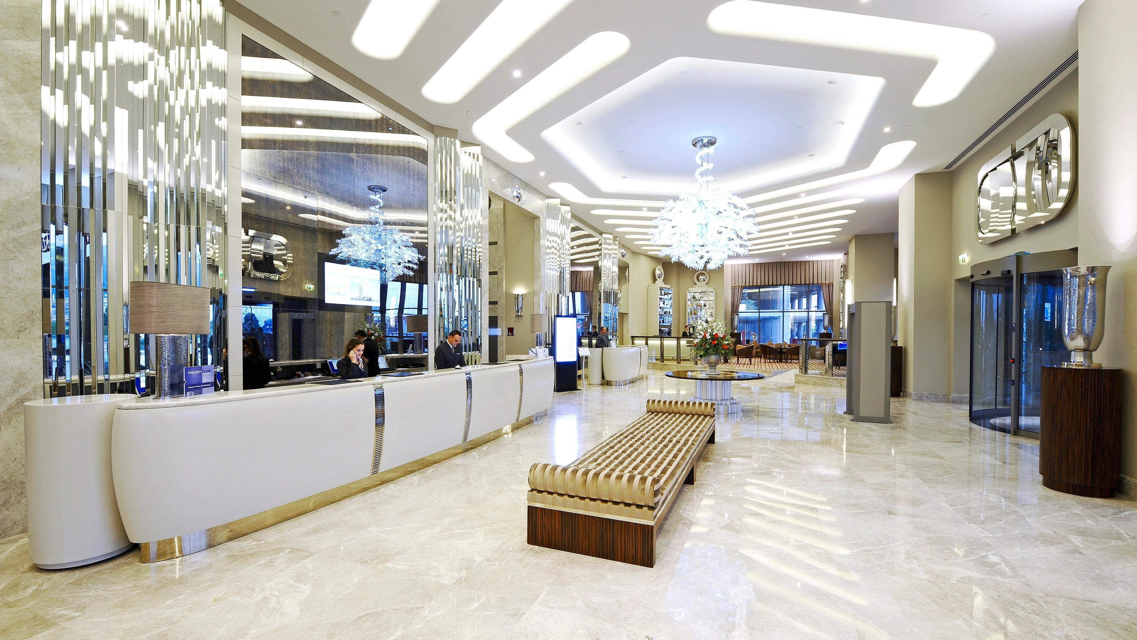 Crowne Plaza Bursa Convention Center & Thermal Spa By Ihg Exterior foto Lobby